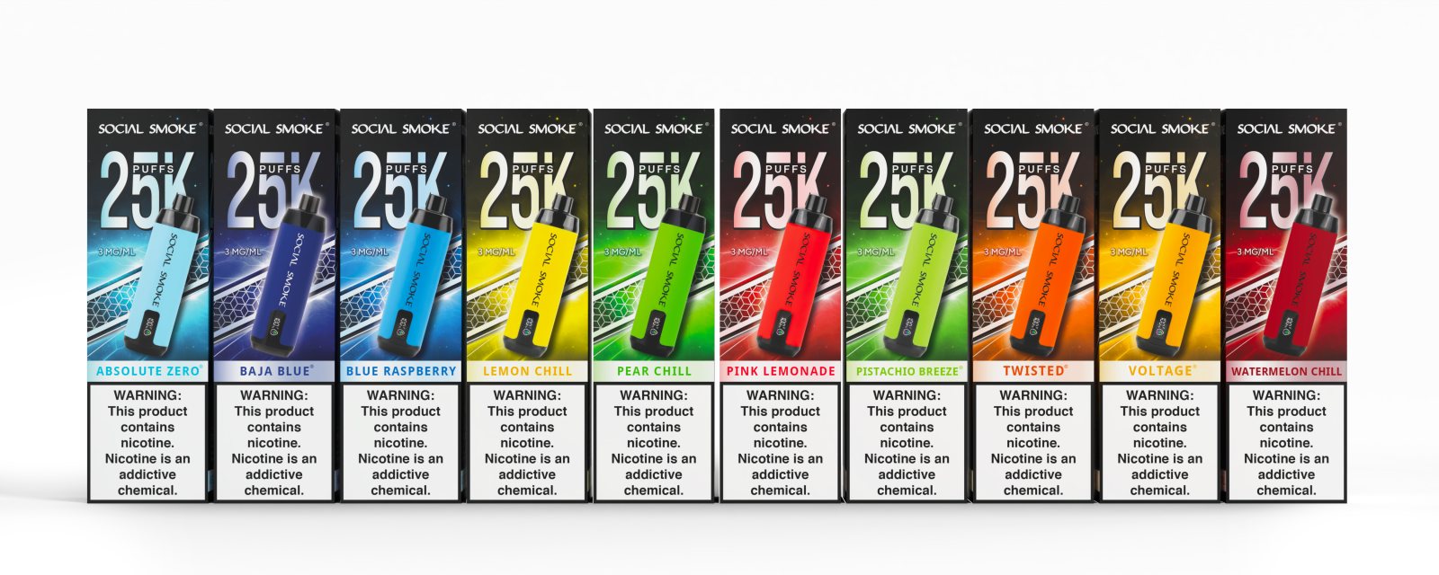 Social Smoke 25K DTL